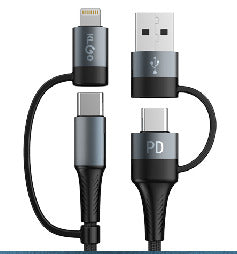 Cable de Carga 4 En 1