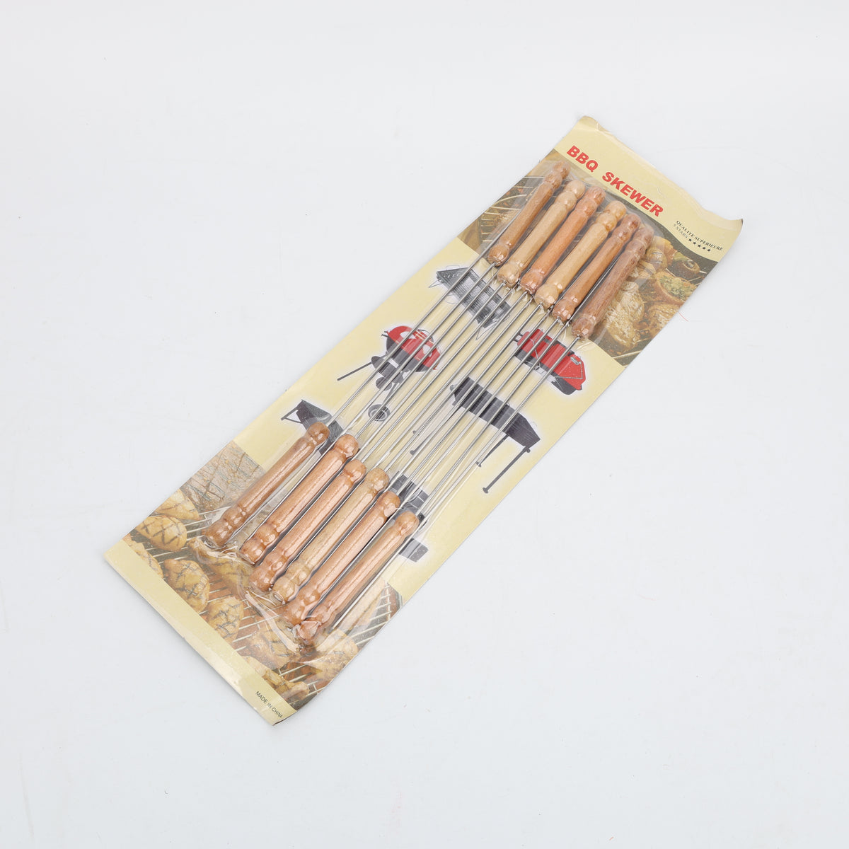 SET DE 12 PINCHOS PARA PARRILLA