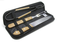 SET PARRILLERO 3 PZS  + ESTUCHE