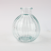 Florero Bol Transparente 7.4X 8Alt