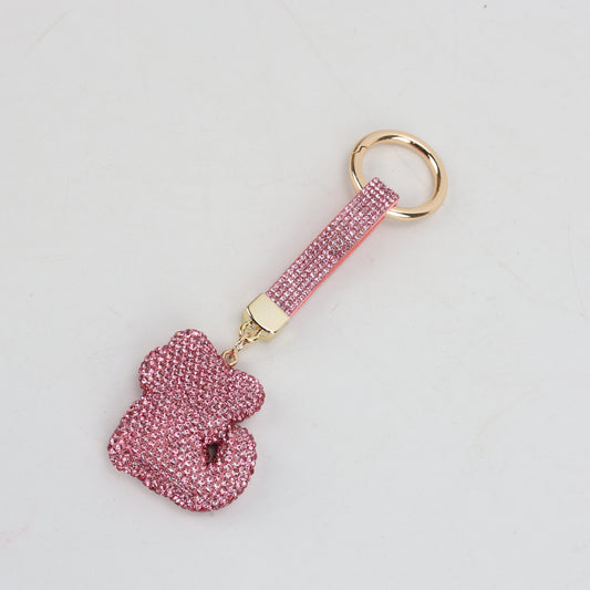LLAVERO DISEÑO GATITO | ROSADO