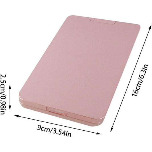 Set de 14 Brochas con Estuche y Espejo LED