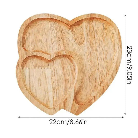 Tabla de Piqueos 2 Corazones