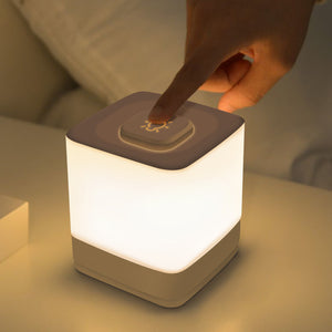 Luz Nocturna LED Táctil Recargable por USB