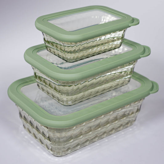 Set de 3 Contenedores | Verde