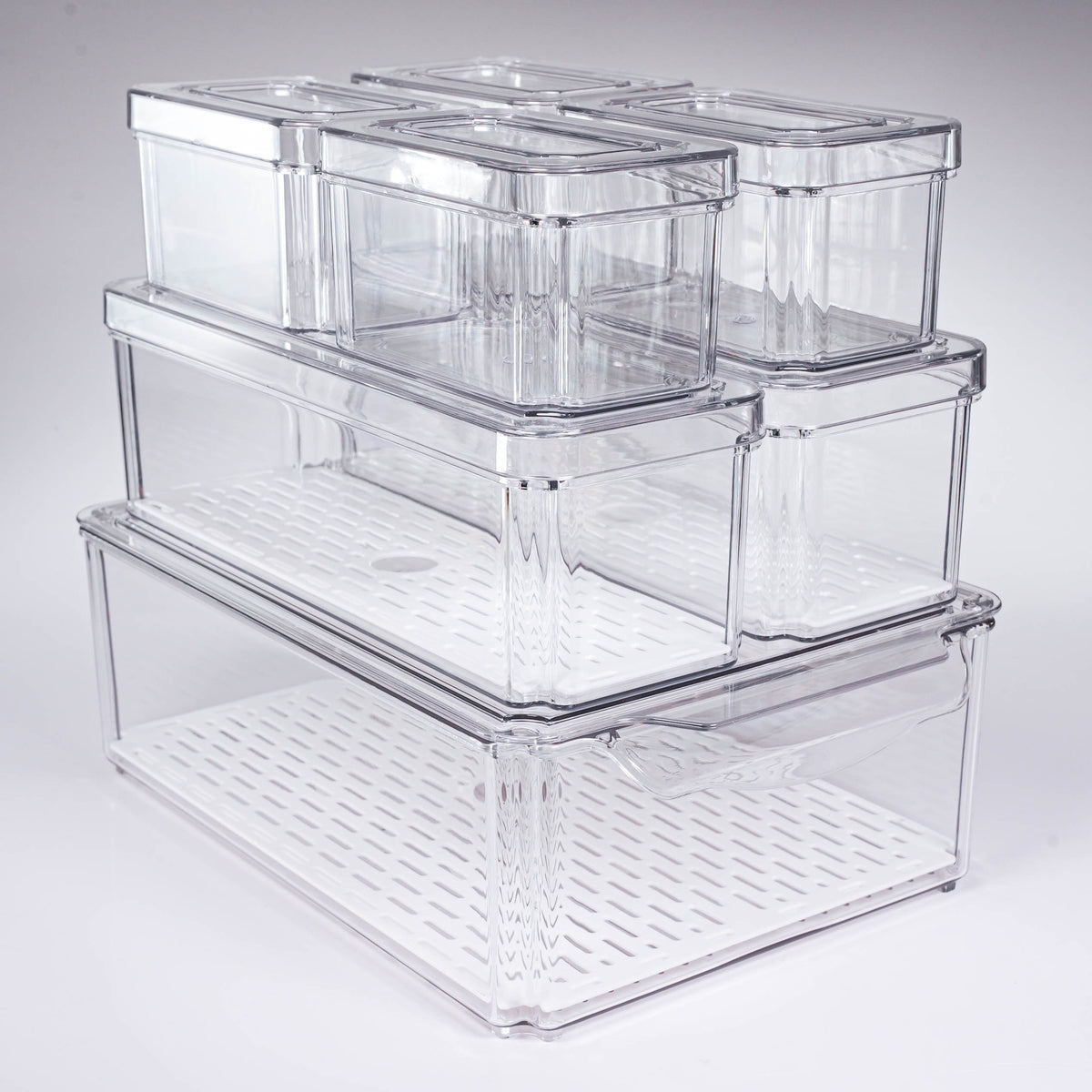 Set x7 Piezas Contenedores de Alimentos