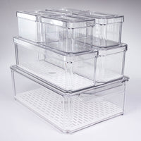Set x7 Piezas Contenedores de Alimentos