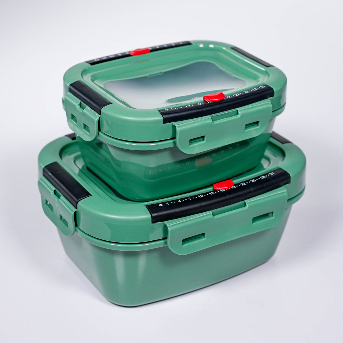 SET DE 2 CONTENEDOR RECT ALIMENTOS