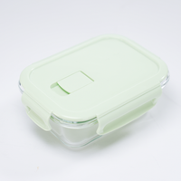CONTENEDOR DE ALIMENTOS RECTANGULAR 1040 ml | VERDE