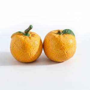 Par De Naranjas De Ceramica