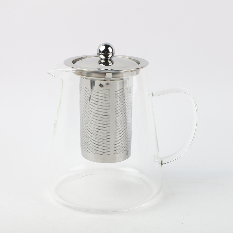 Juego tetera de Vidrio 950ml +4 tazas