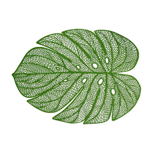 Set Individual Hoja Verde 45x35cm