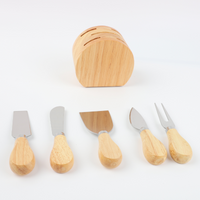 Set x 5 Utensilios de Queso con Base