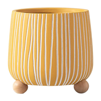 Maceta de cerámica Pequeña - Amarillo