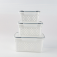 Set x 3 contenedores para alimentos