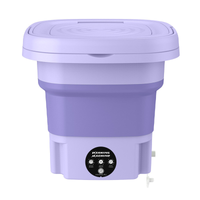 Mini Lavadora Portátil y Plegable 9 Litros