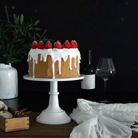 Soporte Circular Blanco para Torta